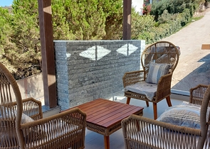 Komplex moderner Villen an der Ägäis in Bodrum