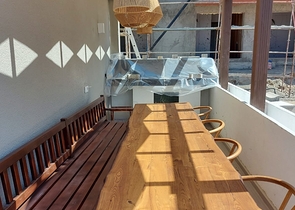 Komplex moderner Villen an der Ägäis in Bodrum