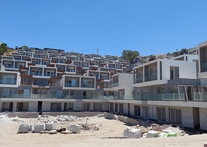 Komplex moderner Villen an der Ägäis in Bodrum