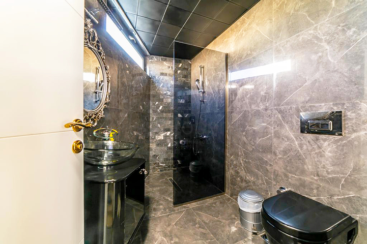 Türkische Staatsbügerschaft:  Moderne freistehende Villa 4+1 in Dösemealti/Antalya