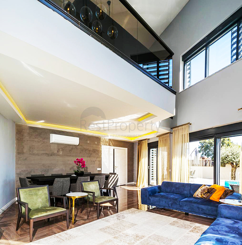 Türkische Staatsbügerschaft:  Moderne freistehende Villa 4+1 in Dösemealti/Antalya