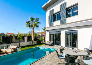 Türkische Staatsbügerschaft:  Moderne freistehende Villa 4+1 in Dösemealti/Antalya