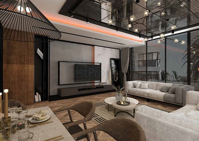 6+1 Luxusvillen in der Stadt Antalya