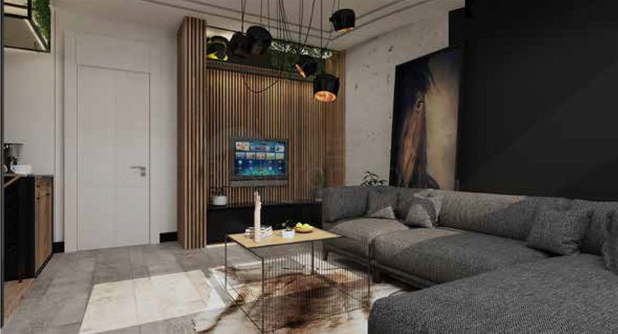 6+1 Luxusvillen in der Stadt Antalya