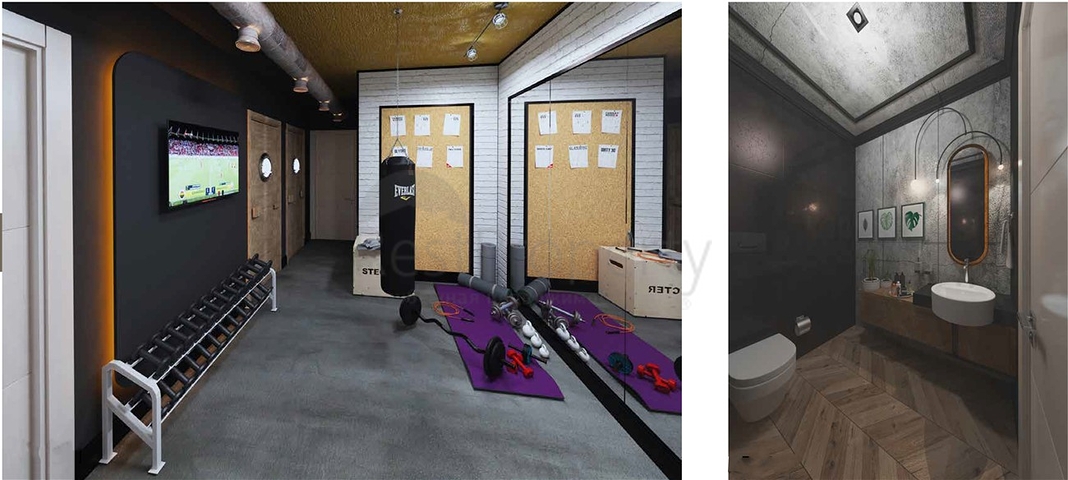 6+1 Luxusvillen in der Stadt Antalya