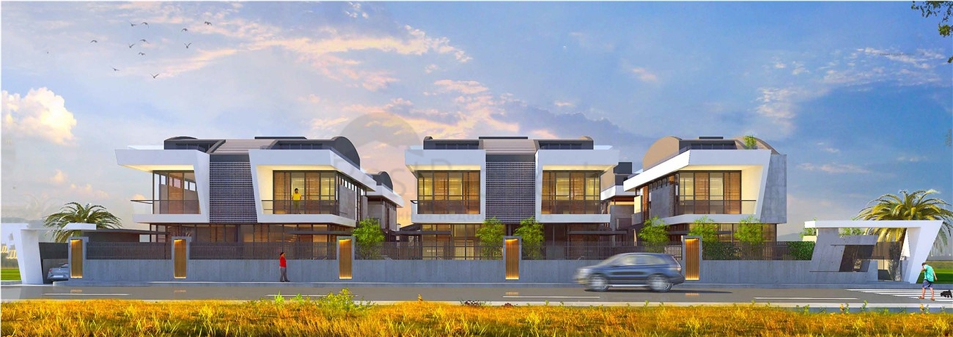 6+1 Luxusvillen in der Stadt Antalya