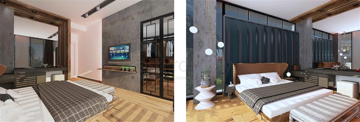 6+1 Luxusvillen in der Stadt Antalya