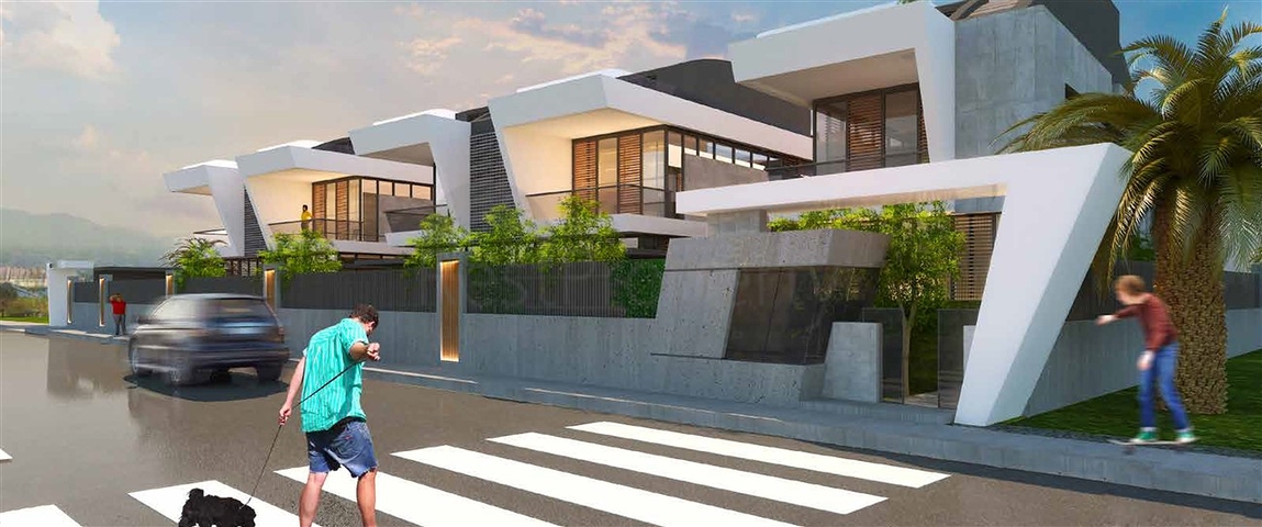 6+1 Luxusvillen in der Stadt Antalya