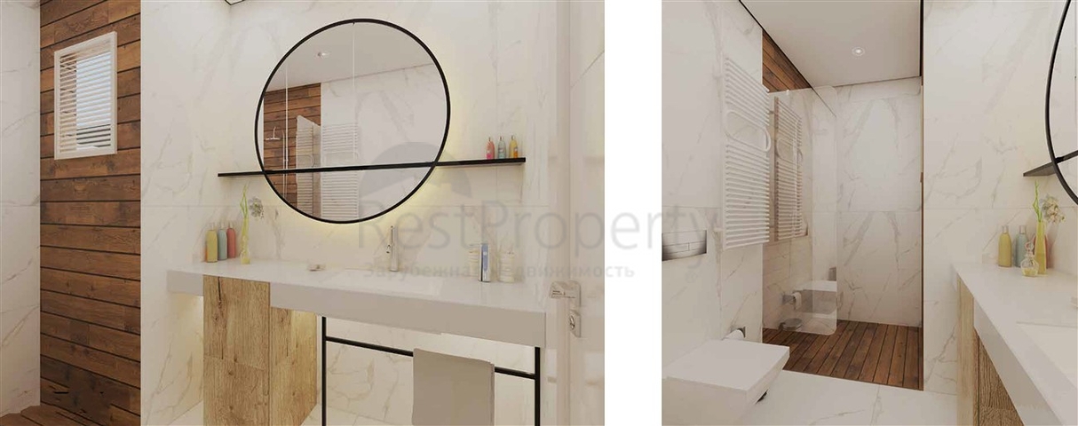 6+1 Luxusvillen in der Stadt Antalya