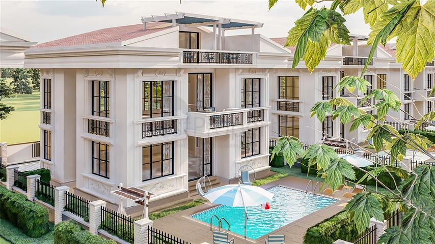 Villen zur Fertigstellung im Zentrum von Belek Villen zur Fertigstellung im Zentrum von Belek
