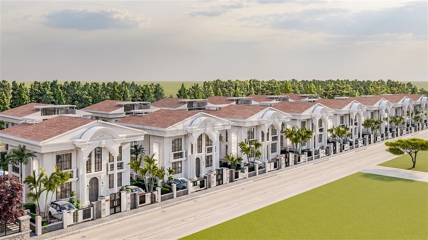 Villen zur Fertigstellung im Zentrum von Belek Villen zur Fertigstellung im Zentrum von Belek