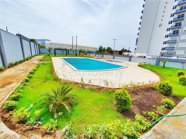 1+1 möblierte Wohnung in einem neuen Komplex 