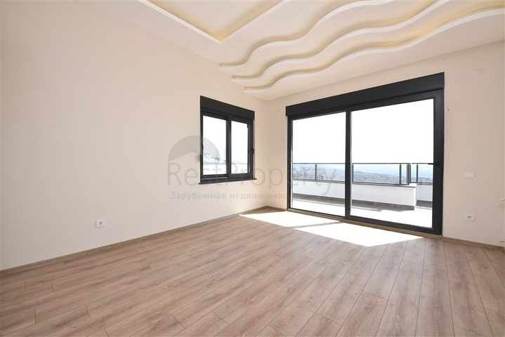 Geräumige Villa im Zentrum von Alanya mit herrlichem Panoramablick auf das Meer