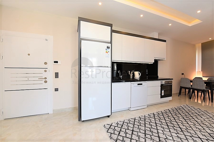 1+1 möblierte Wohnung im Zentrum von Alanya 