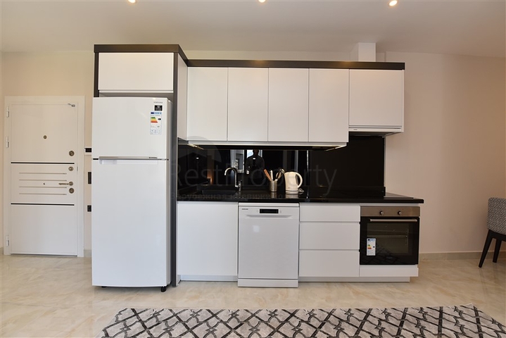 1+1 möblierte Wohnung im Zentrum von Alanya 