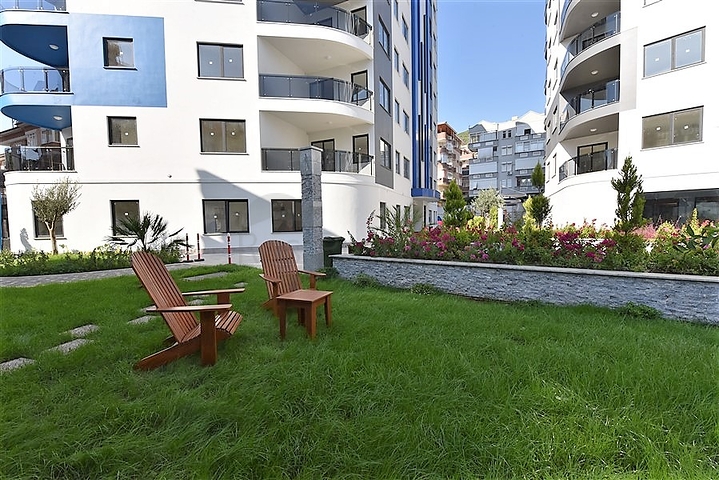 1+1 möblierte Wohnung im Zentrum von Alanya 