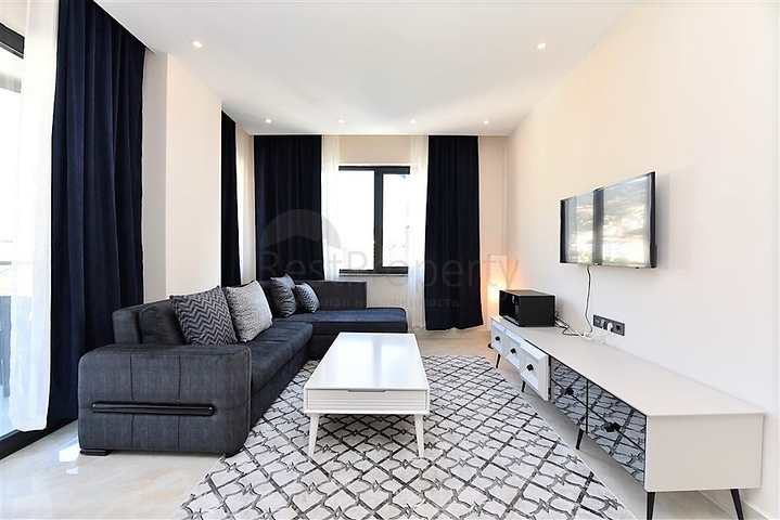 1+1 möblierte Wohnung im Zentrum von Alanya 