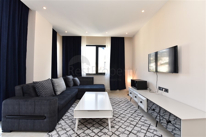 1+1 möblierte Wohnung im Zentrum von Alanya 