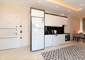 1+1 möblierte Wohnung im Zentrum von Alanya 