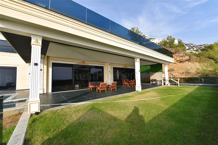 Private Villa für ein Designprojekt