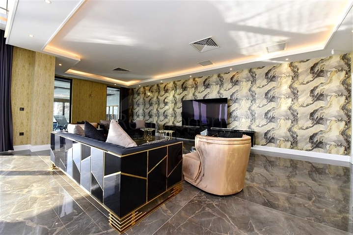 Private Villa für ein Designprojekt