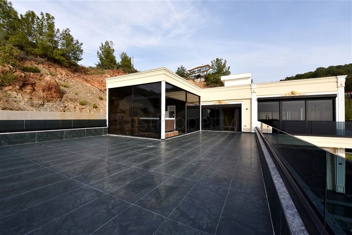 Private Villa für ein Designprojekt