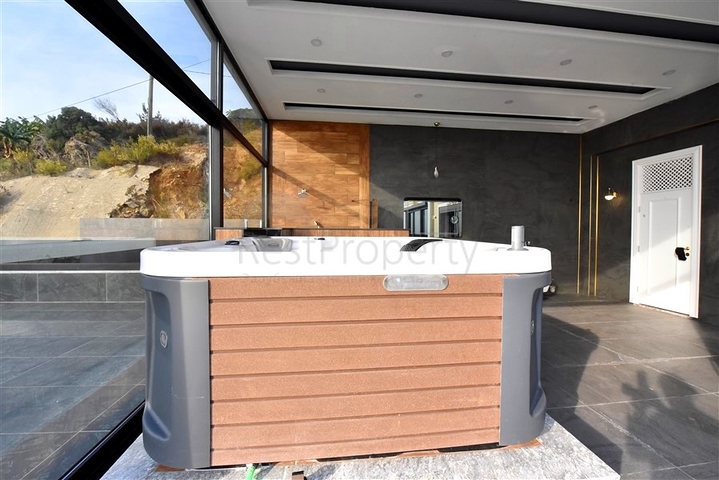 Private Villa für ein Designprojekt