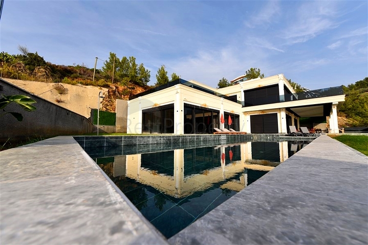 Private Villa für ein Designprojekt