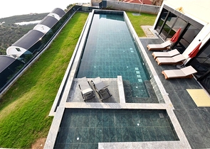 Private Villa für ein Designprojekt