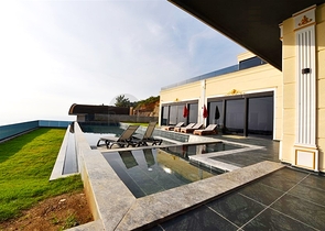 Private Villa für ein Designprojekt