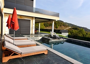 Private Villa für ein Designprojekt