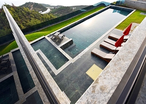 Private Villa für ein Designprojekt