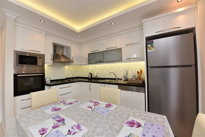 Gemütliche Dreizimmerwohnung im europäischen Bezirk Oba Gemütliche Dreizimmerwohnung im europäischen Bezirk Oba