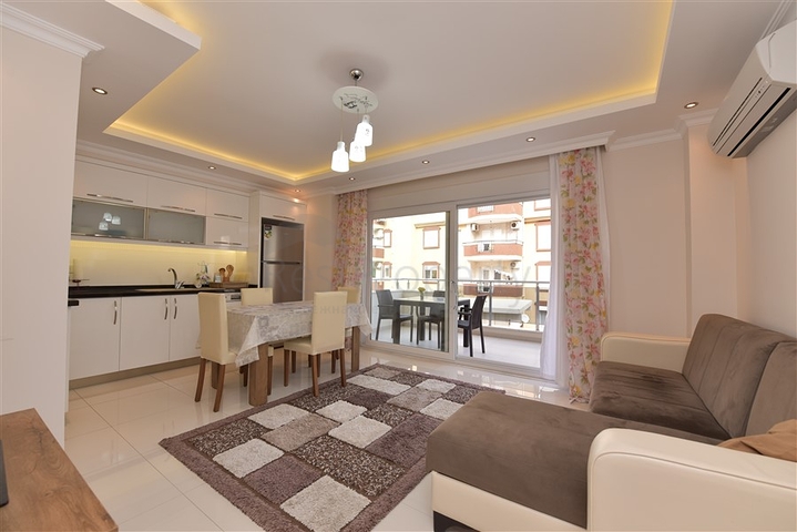 Gemütliche Dreizimmerwohnung im europäischen Bezirk Oba Gemütliche Dreizimmerwohnung im europäischen Bezirk Oba