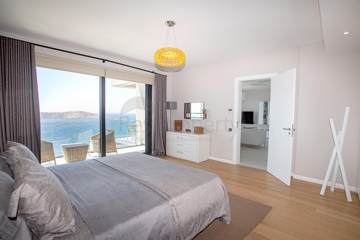 Komfortable Apartments mit Meerblick in der exklusiven Gegend von Gümüslük 