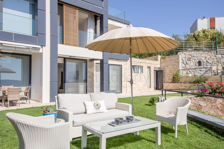 Erschwingliche Wohnungen im Zentrum von Bodrum mit Blick auf das Meer und die Stadt!