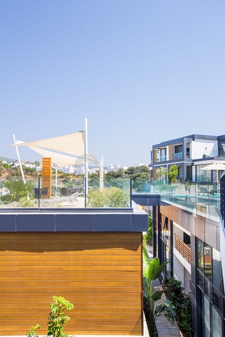 Erschwingliche Wohnungen im Zentrum von Bodrum mit Blick auf das Meer und die Stadt!