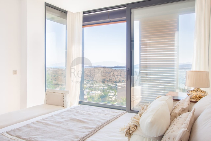 Erschwingliche Wohnungen im Zentrum von Bodrum mit Blick auf das Meer und die Stadt!