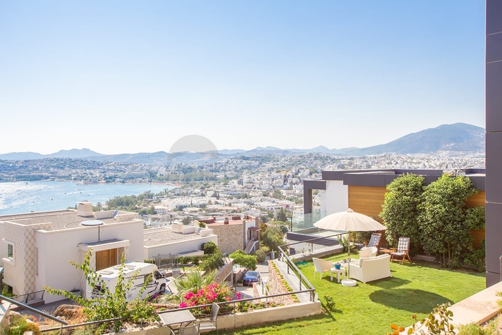 Erschwingliche Wohnungen im Zentrum von Bodrum mit Blick auf das Meer und die Stadt!