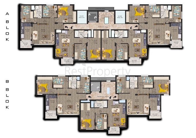 Wohnanlage im Bezirk Muratpaşa Antalya