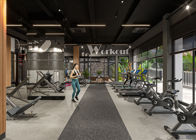 Wohnungen in der neuen Wohnanlage von Avsallar