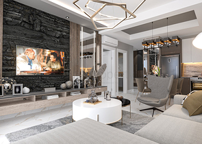 Wohnungen in der neuen Wohnanlage von Avsallar