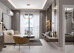 Wohnungen in der neuen Wohnanlage von Avsallar