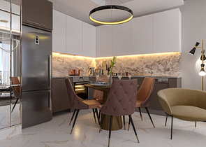 Wohnungen in der neuen Wohnanlage von Avsallar