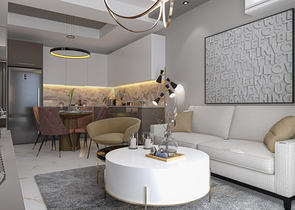 Wohnungen in der neuen Wohnanlage von Avsallar