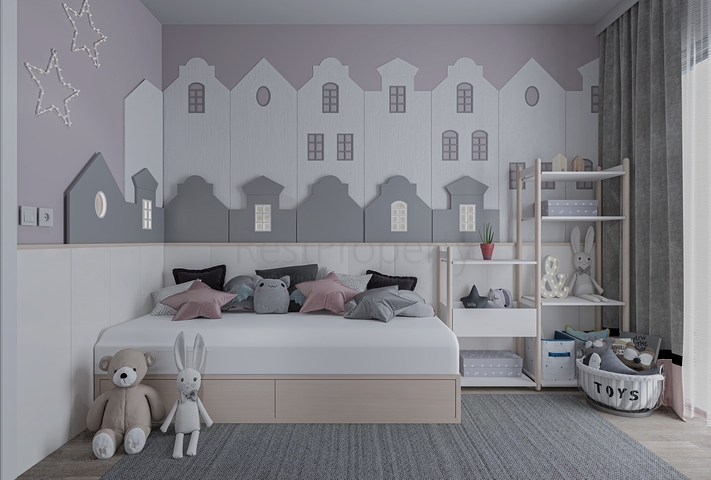 Wohnanlage Familienkonzept, in der Nähe der U-Bahn-Station