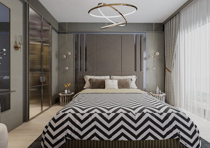 Wohnanlage Familienkonzept, in der Nähe der U-Bahn-Station