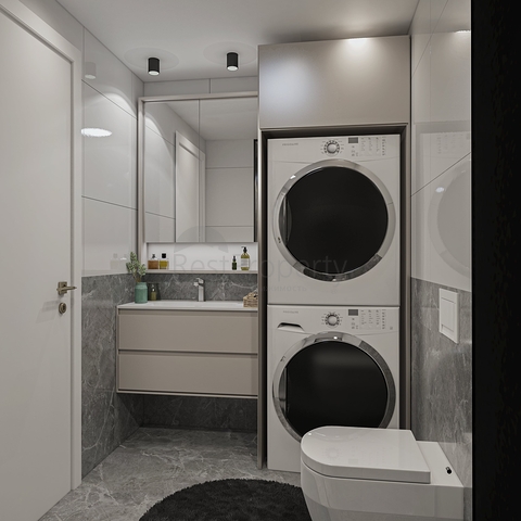 Wohnanlage Familienkonzept, in der Nähe der U-Bahn-Station