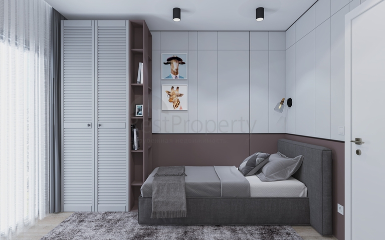 Wohnanlage Familienkonzept, in der Nähe der U-Bahn-Station