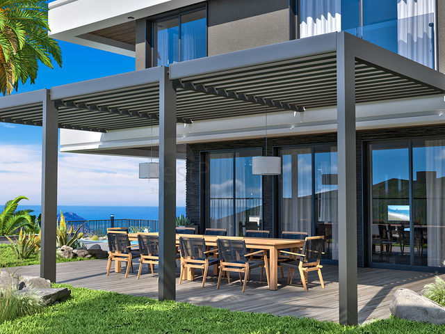 Investitionsprojekt von Luxusvillen im Komplex des Bezirks Tepe